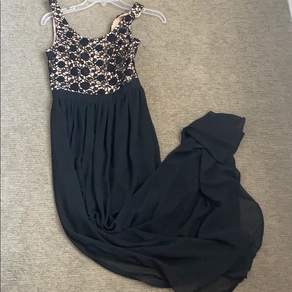 Dresses & Skirts - Lauren Conrad floor length shear dress